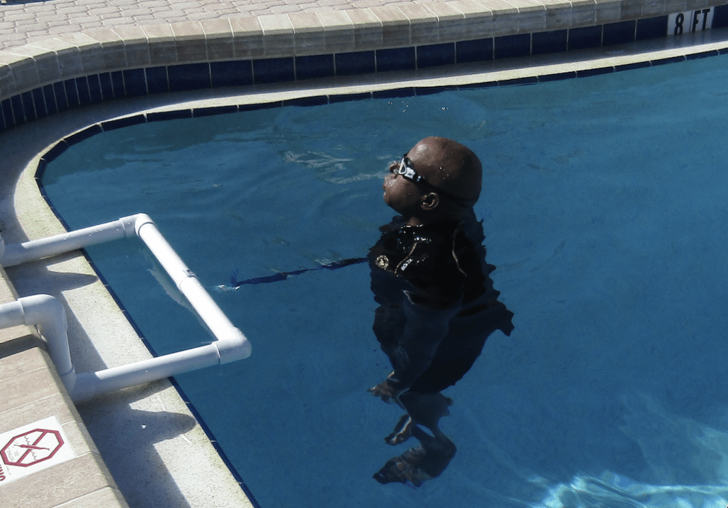 Swimming classes for adults