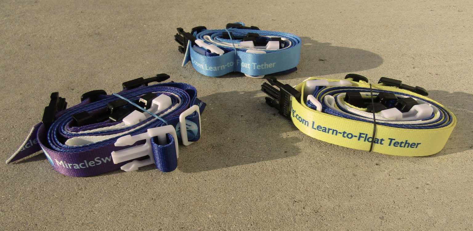 3 coiled tethers for learning to float